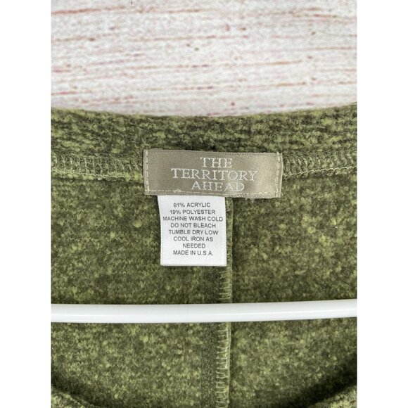 Vintage The‎ Territory Ahead 3/4 Sleeve Knit Sweater Dress Women's Size S Green - Picture 3 of 5